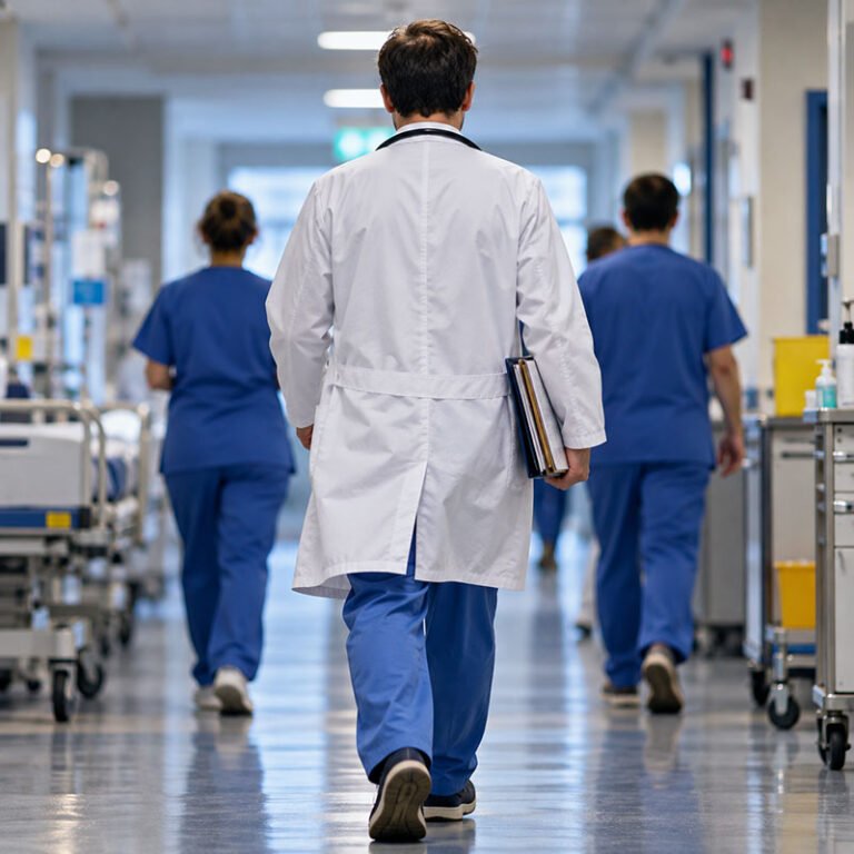 medici în discuție profesională