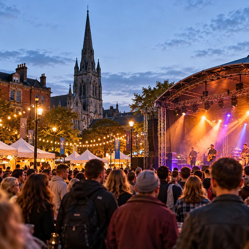 Festival cultural și spectacole în Irlanda