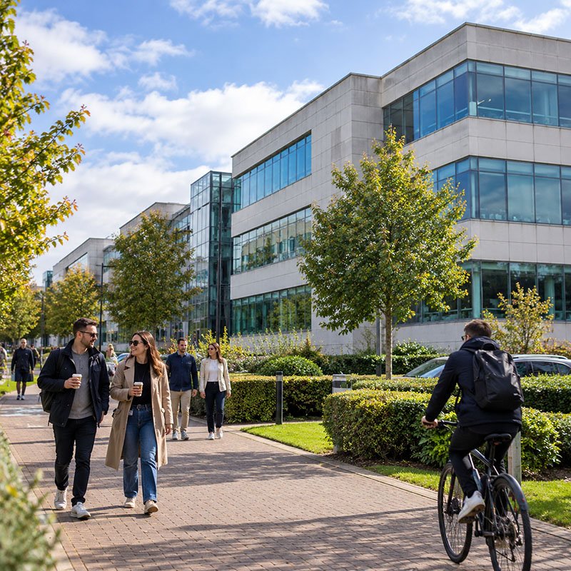 clădiri de birouri în zona Eastpoint Dublin