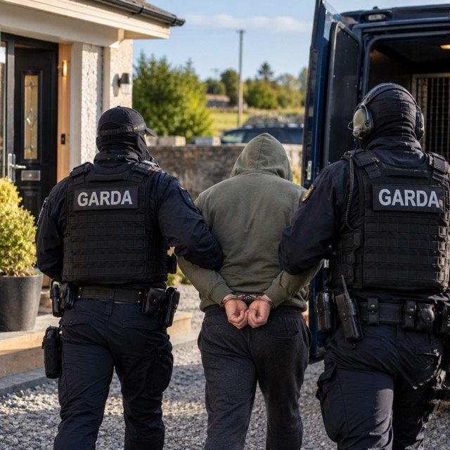 Echipă Garda în operațiune antiteroristă în Louth