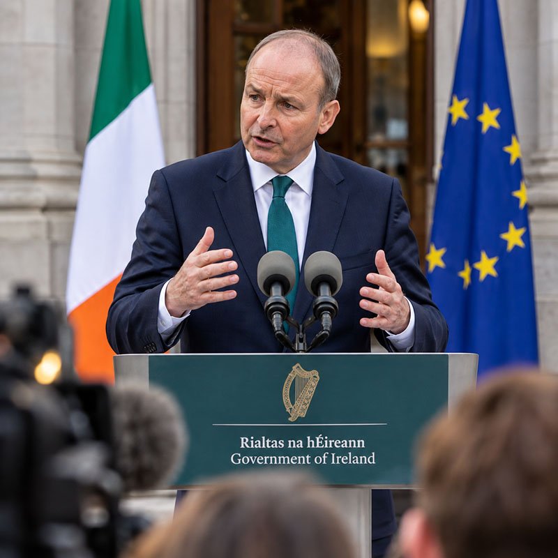 Micheál Martin în interviu despre imigrație